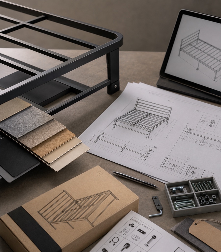 OEM / Custom Bed Frame Development